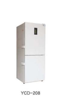 YCD-208, CFC-free Technology, LCD display Combined Refrigerator And Freezer